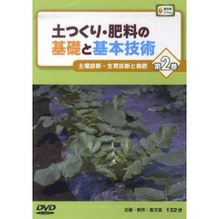 ＤＶＤ　土つくり・肥料の基礎と基本技　２