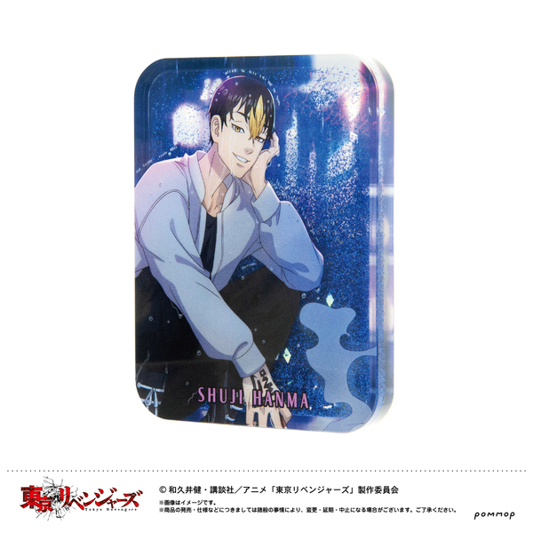 東京リベンジャーズ 半間修二 Night Rain グリッター 缶バッジ