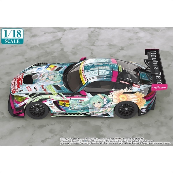 1/18グッドスマイル初音ミクAMG2017 SUPER GT ver.(2020年10月発売