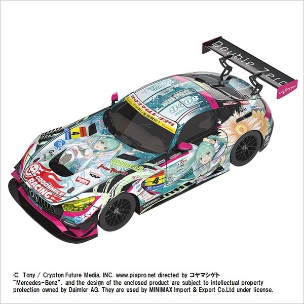 1/18グッドスマイル初音ミクAMG2017 SUPER GT ver.(2020年10月発売