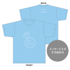 【SKE48】森本くるみ　生誕記念Tシャツ(M)＆メッセージ入り生写真（2023年9月度）