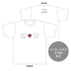 【SKE48】入内嶋涼 生誕記念Tシャツ(XXL)＆メッセージ入り生写真（2024年5月度）