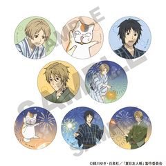 夏目友人帳　トレーディング缶バッジ　花火【単品】（2025年11月以降発売予定）