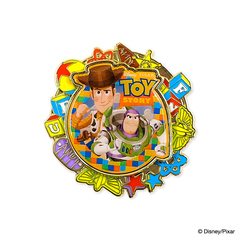 コレクションピンバッジ　ウッディ＆バズ