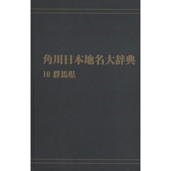角川日本地名大辞典　１０　オンデマンド版　群馬県