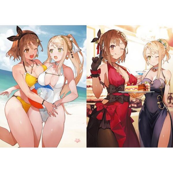ライザのアトリエ2～失われた伝承と秘密の妖精～公式ビジュアル