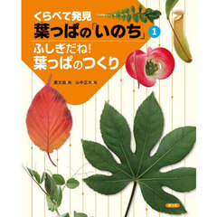 くらべて発見葉っぱの「いのち」　１　ふしぎだね！葉っぱのつくり