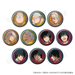 SAKAMOTO DAYS　坂本&南雲 顔コレ缶バッジガム【単品】