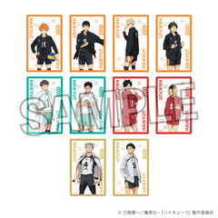 ハイキュー!!　トレーディングアクリルプレート　ユニフォームBOX【単品】（2025年10月以降発売予定）