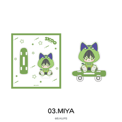 TVアニメ「SK∞ エスケーエイト」 スケボーアクリルスタンド 03.MIYA