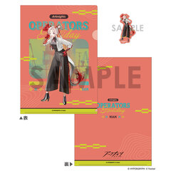 アークナイツ クリアファイル＆ダイカットステッカーセット～OPERATORS HOLIDAY 2～　ニェン（2026年7月以降発売予定）