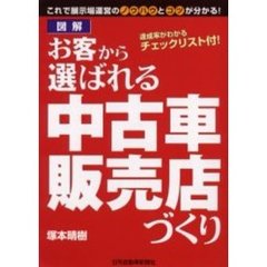 図解　お客から選ばれる中古車販売店づくり