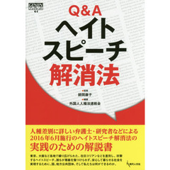 Ｑ＆Ａヘイトスピーチ解消法