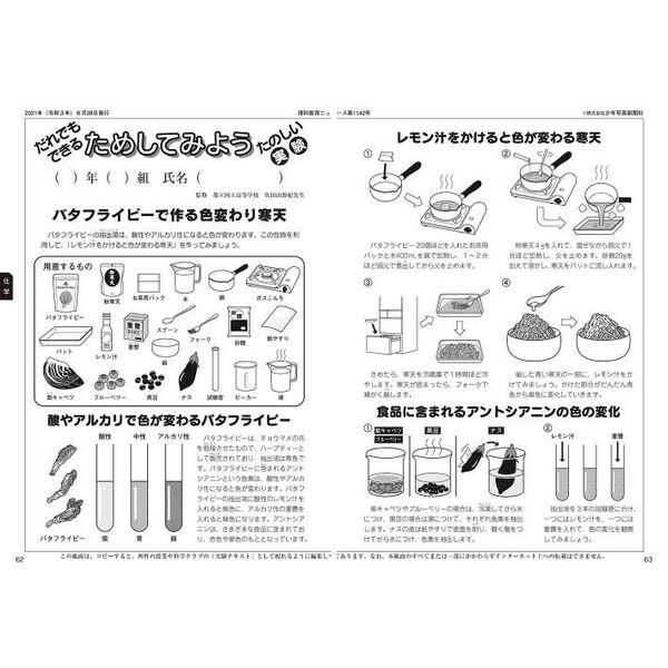 理科総合大百科　ためしてわかる実験・観察　２０２３　２０２１年度『理科教育ニュース』縮刷活用版