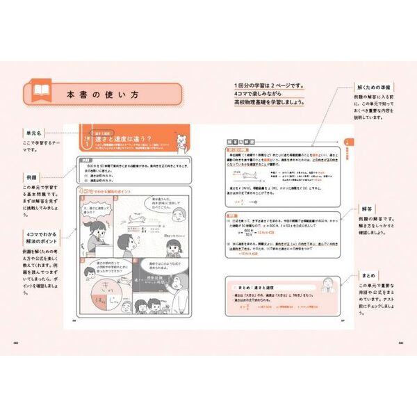 ４コマでわかる高校物理基礎 初学者のための一冊！ 通販｜セブンネット