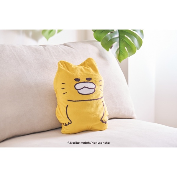 ノラネコぐんだん はんせい ブランケット入りクッション 二次予約分＞ノラネコぐんだん はんせい ブランケット入り