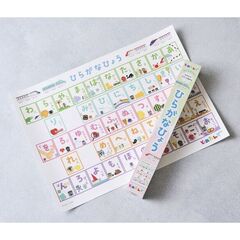 とれたんず　おふろポスターひらがなひょう