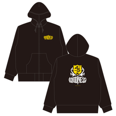 【LOUDNESS】45th Anniversary Tour 2025-2026 Chapter1 ”THE BIRTHDAY EVE” 「Zip Up HOODIE」ブラック（XXLサイズ）