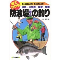 絵でわかる防波堤（波止）の釣り　沖堤・半島堤・岸壁・桟橋