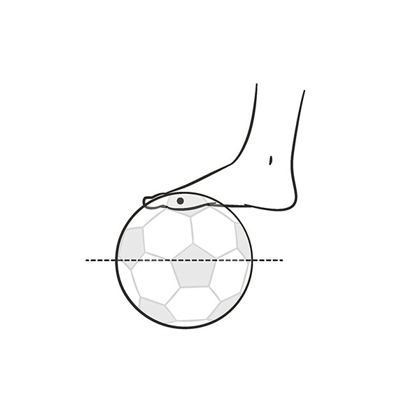 サッカー止める蹴る解剖図鑑