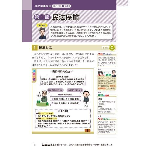 2024年版 行政書士 合格のトリセツ 基本テキスト（東京リーガル