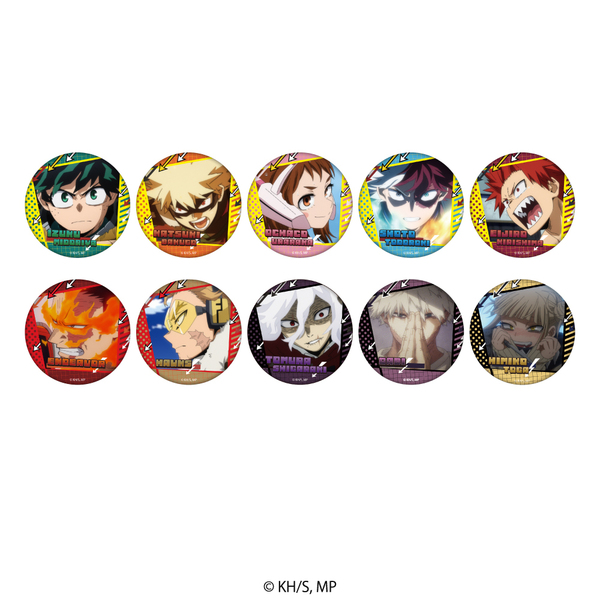TVアニメ『僕のヒーローアカデミア』 ランダム 場面写缶バッジ