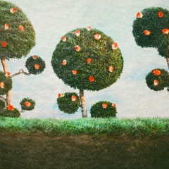 PAINTING　THE　ROSES