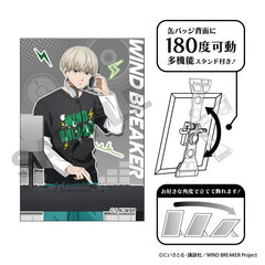 WIND BREAKER　アート缶バッジ　梶蓮　バンド（2025年6月以降発売予定）