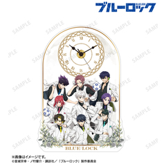 TVアニメ『ブルーロック』 描き下ろし 集合 スーツモデルver. 第2弾 アクリルスタンド時計（2026年5月中旬以降発売予定）