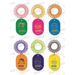 「カラちゃんとシトーさんと、」サウナアクリルキーホルダー（全6種よりランダム1種）