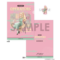アークナイツ クリアファイル＆ダイカットステッカーセット～OPERATORS HOLIDAY 2～　ブレミシャイン（2026年7月以降発売予定）