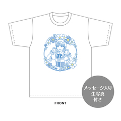 【SKE48】熊崎晴香 生誕記念Tシャツ(L)＆メッセージ入り生写真（2026年8月度）