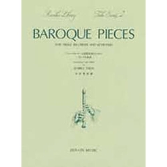 アルトリコーダーと鍵盤楽器のバロック小品