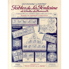 刺繍と編物図案集　ラ・フォンテーヌ寓話とペローの昔ばなし