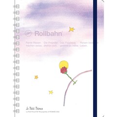 【星の王子様】ロルバーンポケット付きメモＬ　星の王子さまＣ：バラ