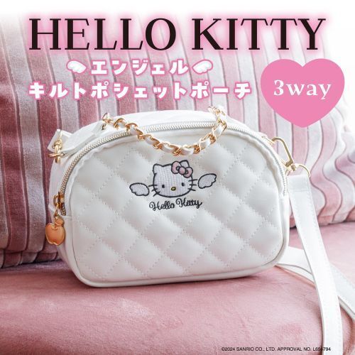 HELLO KITTY エンジェル キルトポシェットポーチBOOK (宝島社ブランドムック) 通販｜セブンネットショッピング