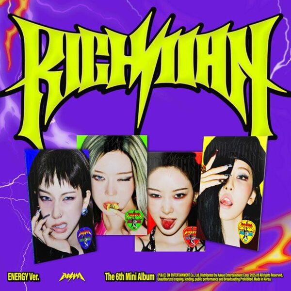 aespa／6th Mini Album [Rich Man] (ENERGY Ver.)（輸入盤