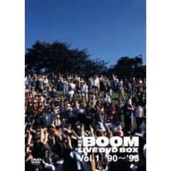 THE BOOM／LIVE DVD BOX Vol.1 '90 ～'93 ＜限定生産＞（ＤＶＤ）