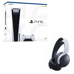 PlayStation5＋ PULSE 3D ワイヤレスヘッドセット（白）セット