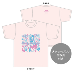 【SKE48】池田楓　生誕記念Tシャツ(M)＆メッセージ入り生写真（2025年7月度）