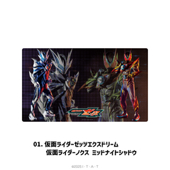 仮面ライダーゼッツ ゲーミングマウスパッド 01.仮面ライダーゼッツエクスドリーム / 仮面ライダーノクス ミッドナイトシャドウ