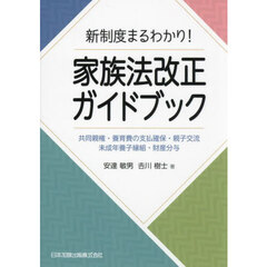 新制度まるわかり！家族法改正ガイドブック　共同親権・養育費の支払確保・親子交流　未成年養子縁組・財産分与