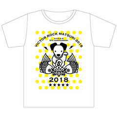 ビクターロック祭り2018 オフィシャルTシャツ（ホワイト）Sサイズ
