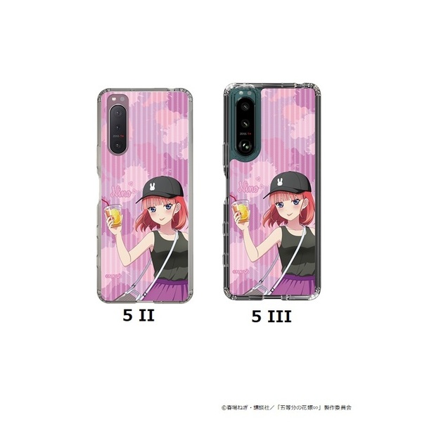 スリムプロテクションケースfor Xperia シリーズ 五等分の花嫁 中野二