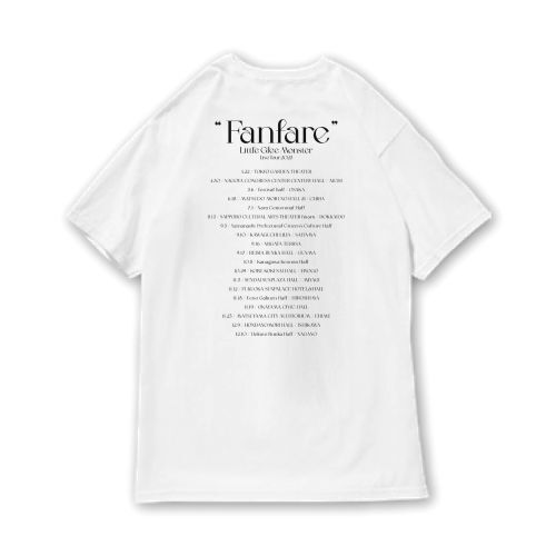 Little Glee Monster/Fanfare ツアーTシャツ/ホワイト 通販｜セブン