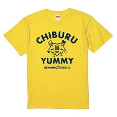 【REPRESENT OKINAWA】Chiburu Yummy LiveTシャツ セブンネット限定カラー：イエロー Sサイズ