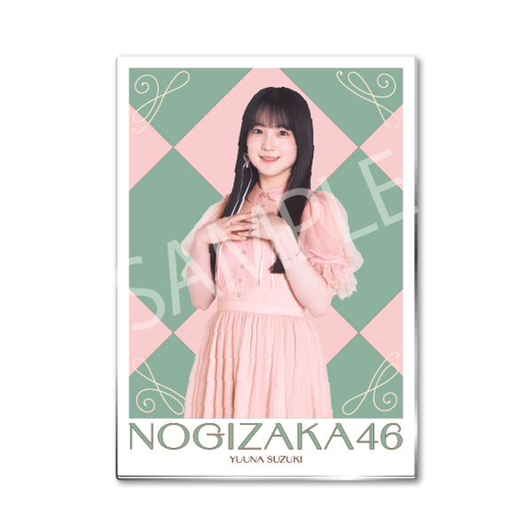 乃木坂46】メタルディスプレイ「鈴木 佑捺」（セブンネット