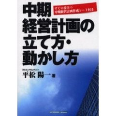 中期経営計画の立て方・動かし方