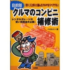 目的別クルマのコンビニ補修術　「安く」「上手」に傷んだクルマをリペアする！　レンタルガレージの賢い利用法大公開！