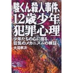 駿くん殺人事件、１２歳少年の犯罪心理　少年たちの心に宿る狂気のメカニズムの検証
